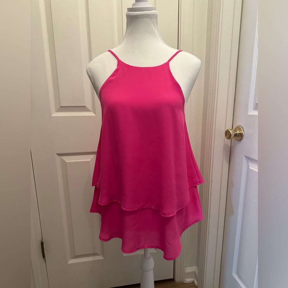 Miami XS Hot pink Spaghetti strap Camisole/Tank Top